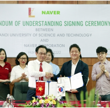Naver Signs MOU with HUST of Vietnam to Foster AI Talent | Business Korea